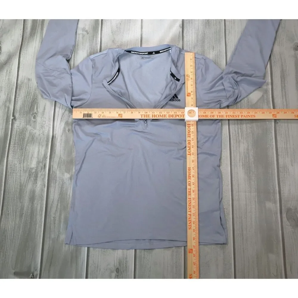 Adidas Men's Lightweight Quarter Zip Golf AeroReady Breathable Pullover Size M